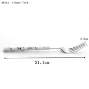 1pcs Dinnerware Stainless Steel Western Food Steak Supplies  Fork Spoon Kitchen Accessories Durable Tableware Western Cutlery