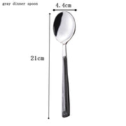 1pcs Dinnerware Stainless Steel Western Food Steak Supplies  Fork Spoon Kitchen Accessories Durable Tableware Western Cutlery