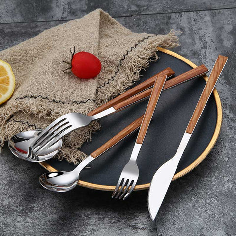 1pcs Dinnerware Stainless Steel Western Food Steak Supplies  Fork Spoon Kitchen Accessories Durable Tableware Western Cutlery