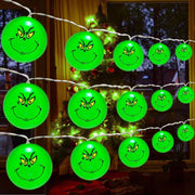 New Grinch Light String LED Halloween Light String Christmas LED Decorative Light