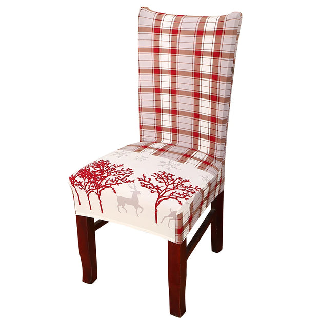 Christmas Decor Dining Room Chair Cover