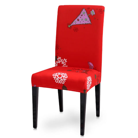 Christmas Decor Dining Room Chair Cover