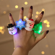 Christmas Finger Toys Led Light Decor For Hands